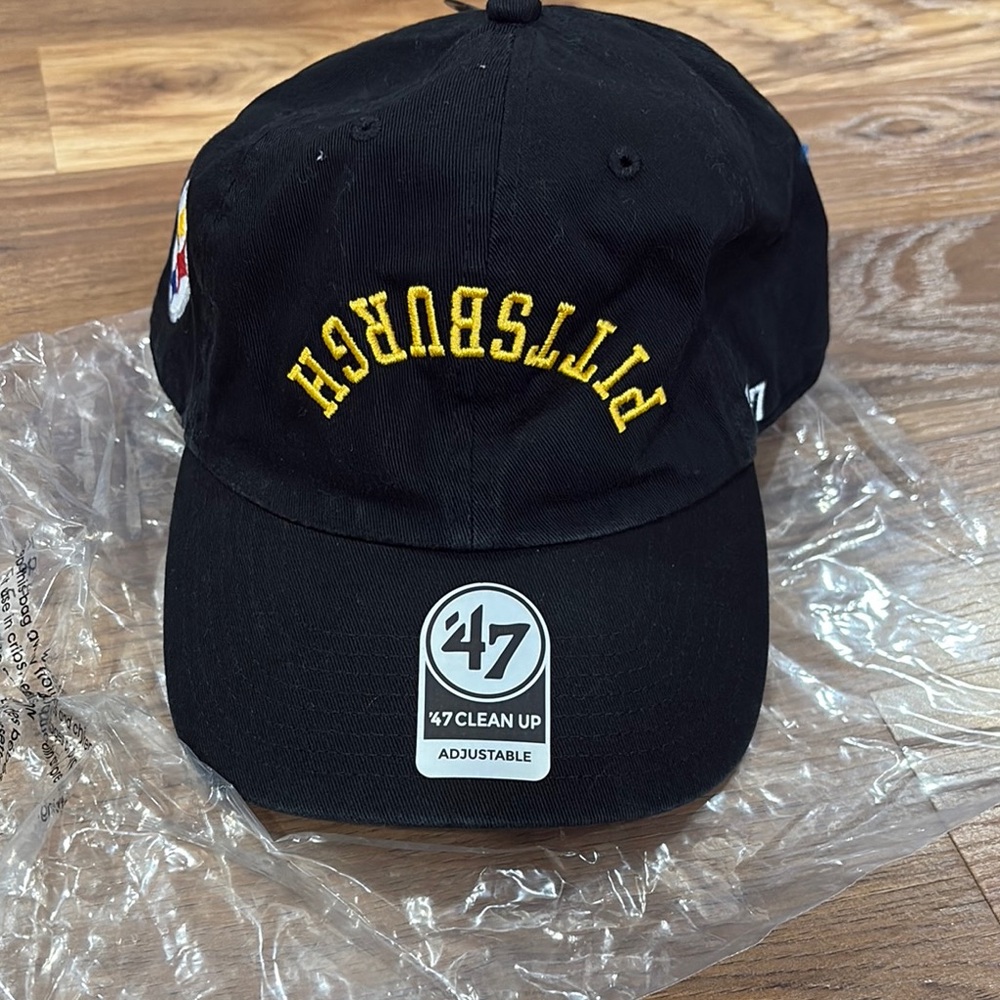 '47 Black and Yellow Pittsburgh Cap